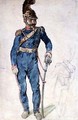 Mustapha Gericaults servant in the uniform of Colonel Bro - Theodore Gericault