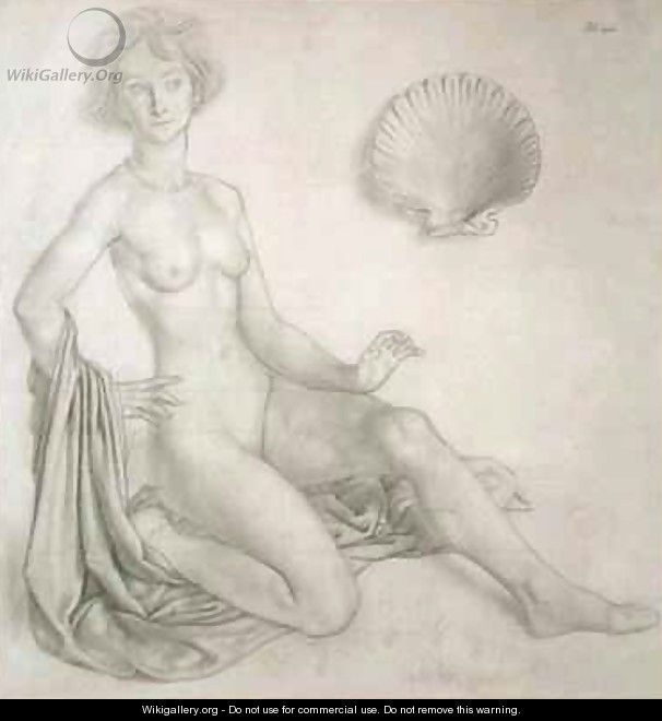 Study for Venus and Cupid - Colin Unwin Gill