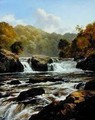 Falls on the Clyde Bonnington Lynn - Edmund Gill