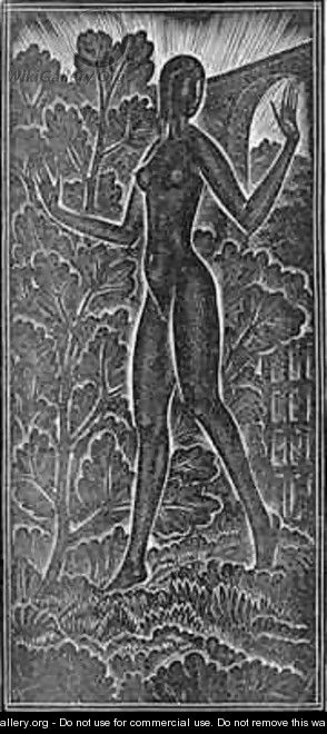 A Garden Enclosed is My Sister - Eric Gill