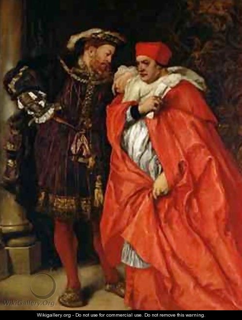 Ego et Rex Meus Henry VIII 1491-1547 and Cardinal Wolsey - Sir John Gilbert