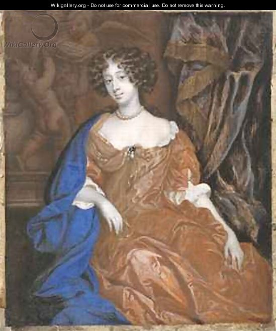 Mary of Modena as Duchess of York - Richard (Dwarf Gibson) Gibson