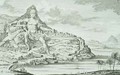 The Colossus of Mount Athos Macedonia - (after) Fischer von Erlach, Johann Bernhard