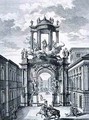 Triumphal Arch Vienna - (after) Fischer von Erlach, Johann Bernhard