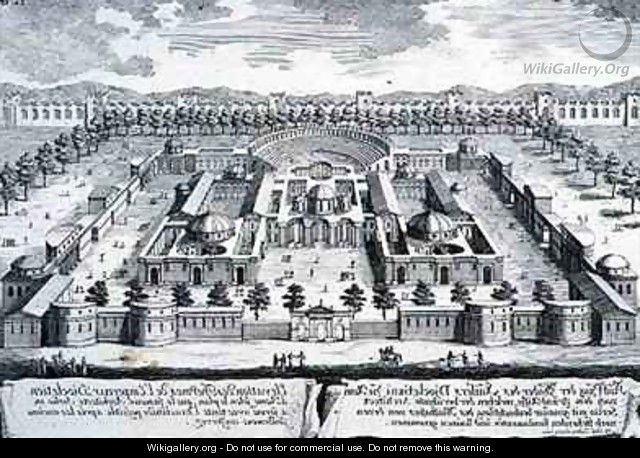 Baths of Diocletian Rome - (after) Fischer von Erlach, Johann Bernhard
