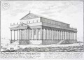 The Temple of Diana at Ephesus Turkey - (after) Fischer von Erlach, Johann Bernhard