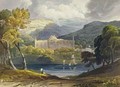North View of Tintern Abbey from Picturesque Illustrations of the River Wye - Anthony Vandyke Copley Fielding