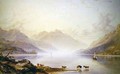 Loch Lomond at Dawn - Anthony Vandyke Copley Fielding