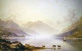 Loch Lomond at Dawn - Anthony Vandyke Copley Fielding