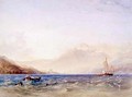 The Head of Loch Fyne with Dindarra Castle - Anthony Vandyke Copley Fielding