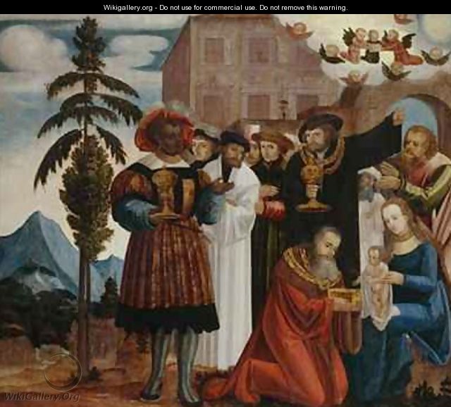 The Adoration of the Magi - Melchior Feselen