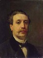 Portrait of Guy de Maupassant 1850-93 - Francois Nicolas Augustin Feyen-Perrin