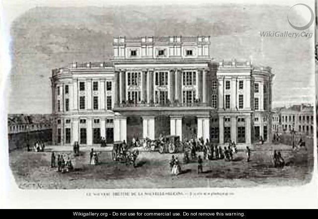 The New Theatre in New Orleans - Michel C. and Gaildrau, Jules Fichot