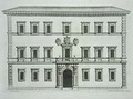 Palazzo of the Reverend monks of San Paolo Posto Piazza Santa Maria Trastevere Rome - Pietro or Falda, G.B. Ferrerio