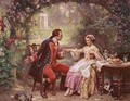 The Courtship of Washington - Jean-Leon Gerome Ferris