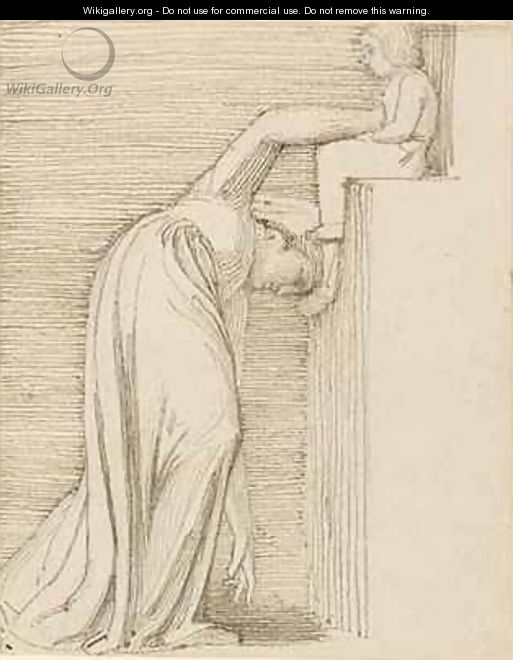A Mother and Child 2 - John Flaxman