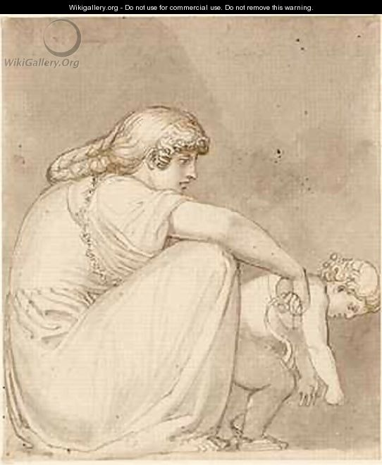 A Mother and Child - John Flaxman