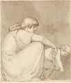 A Mother and Child - John Flaxman