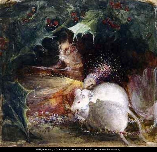 The Sleeping Fairy - John Anster Fitzgerald