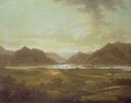 View of the Lakes and Mountains of Killarney Ireland - (attr.to) Fisher, Jonathan