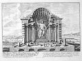 The Statue of Olympian Zeus by Phidias - (after) Fischer von Erlach, Johann Bernhard