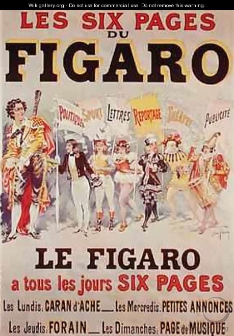 Advertisement for Le Figaro - Harry Finney