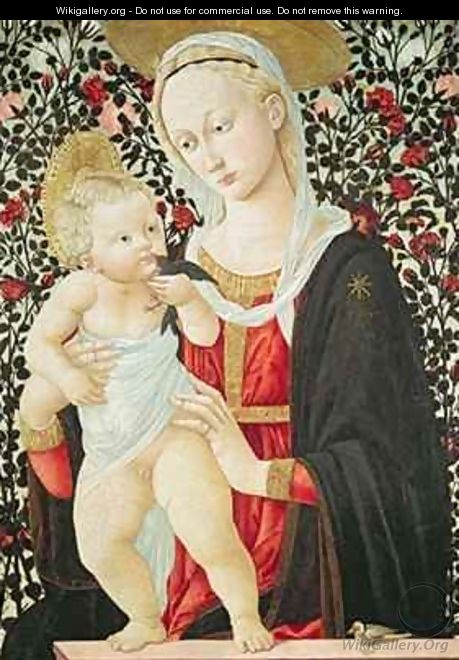 Madonna of the Roses - Pier Francesco Fiorentino