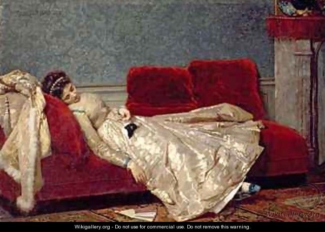 After The Ball - Marie Francois Firmin-Girard