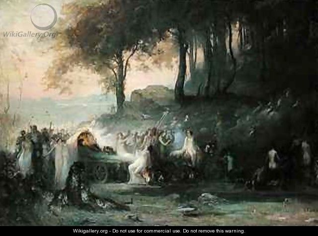 A Pagan Procession - Henri Foreau