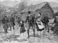 Scene at an Irish Eviction in County Kerry - Amedee Forestier