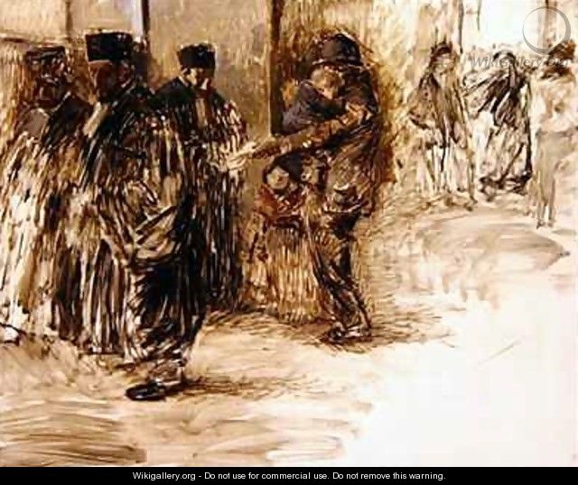 At the Court - Jean-Louis Forain