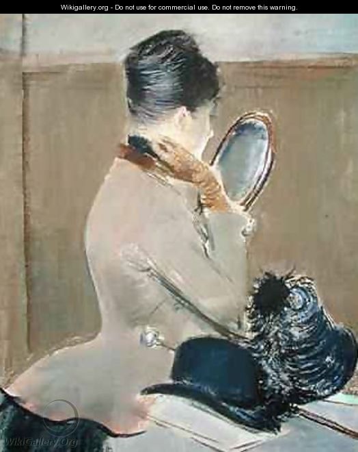 At the Milliner - Jean-Louis Forain