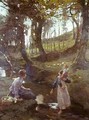 The Primrose Wood - Elizabeth Stanhope Forbes