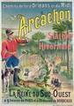 Poster advertising the seaside resort of Arcachon - M. de Fonremis