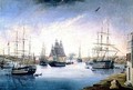 Puerto de Mahon with Ships - Joan Font