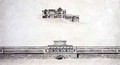 Design for a Neo Classical Palace - Pierre Francois Leonard Fontaine