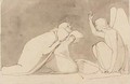 Three Marys at the Sepulchre - John Flaxman