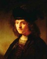 A Young Man in a Feathered Beret - Govert Teunisz. Flinck