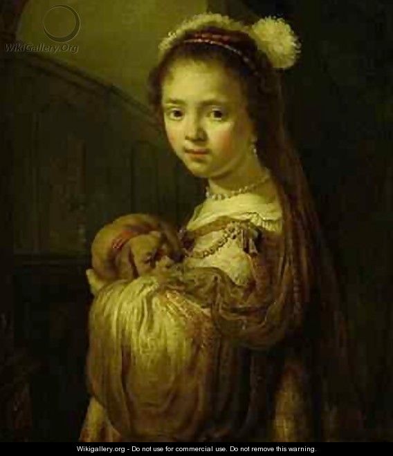 Picture of a Young Girl - Govert Teunisz. Flinck