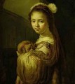 Picture of a Young Girl - Govert Teunisz. Flinck