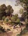 The Green Lane - Myles Birket Foster