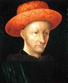 Portrait of Charles VII 1403-61 - Jean Fouquet