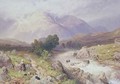 Highland Scene near Dalmally Argyll - Myles Birket Foster