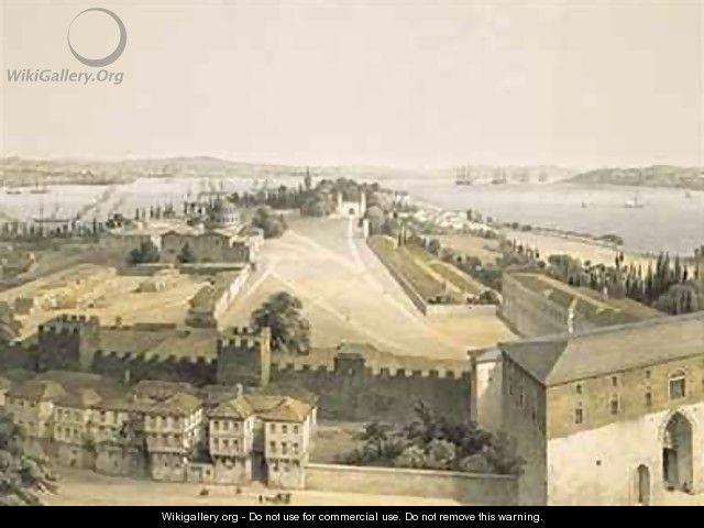 Panorama of Constantinople 2 - (after) Fossati, Gaspard