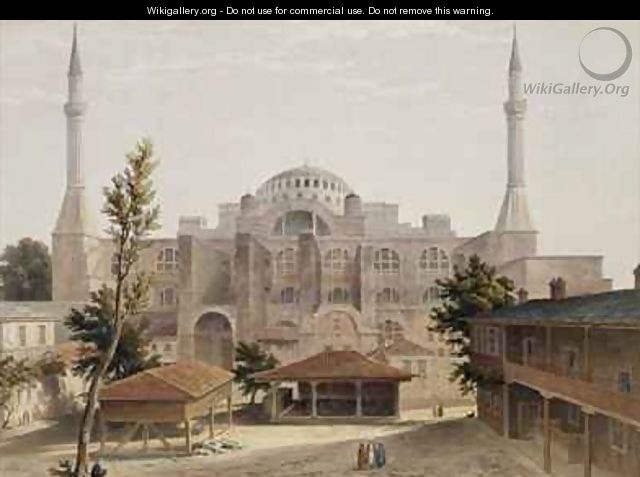 Haghia Sophia Constantinople - Gaspard Fossati