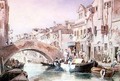 The Canale dei Mori Venice - Myles Birket Foster