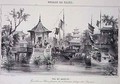 View of Canton showing female sailors in their sampans from The War in China - G.C. de Fortavion