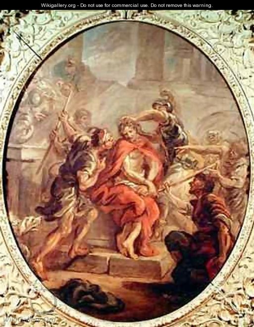 The Mocking of Christ - Jean-Honore Fragonard