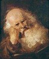 Head of an Old Man 2 - Jean-Honore Fragonard