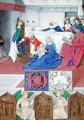 The Birth of St John the Baptist from Hours of the Virgin - Jean Fouquet